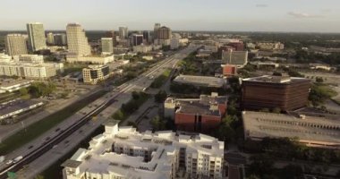 Şehir merkezindeki Orlando, Florida hava