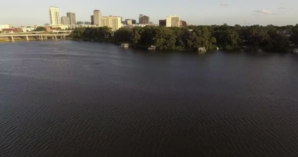 Orlando Florida Vanuit Lucht Bekeken — Stockvideo