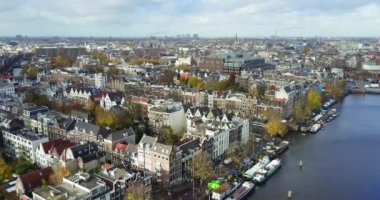 Amsterdam Drone Hava Görüntüsü
