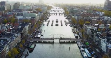 Amsterdam Drone Hava Görüntüsü