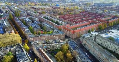 Hollanda, Amsterdam Hava Görüntüleri