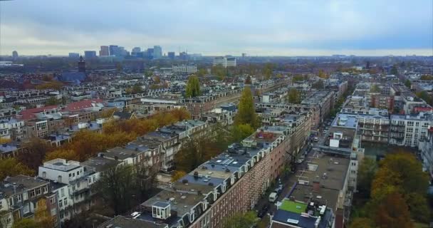 Images Aériennes Amsterdam Pays Bas — Video