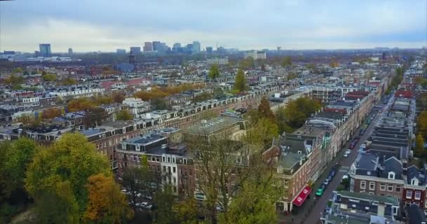 Aerial Footage Amsterdam Netherlands — 图库视频影像