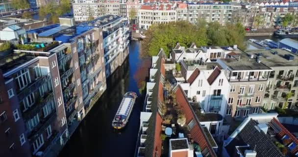 Aerial Footage Amsterdam Netherlands — Vídeo de Stock