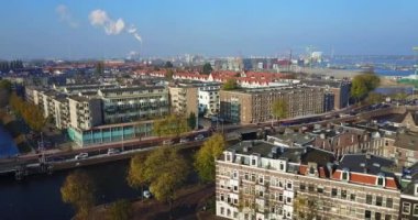 Hollanda, Amsterdam Hava Görüntüleri