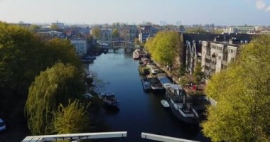 Hollanda, Amsterdam Hava Görüntüleri