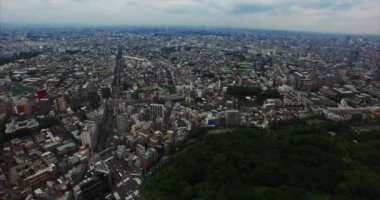 Tokyo, Japonya 'nın Hava Aracı Görüntüsü