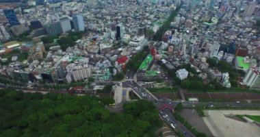 Tokyo, Japonya 'nın Hava Aracı Görüntüsü