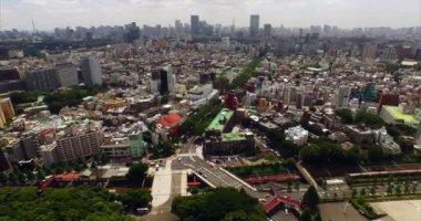 Tokyo, Japonya 'nın Hava Aracı Görüntüsü