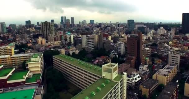 Nagranie Drona Tokio Japonia — Wideo stockowe