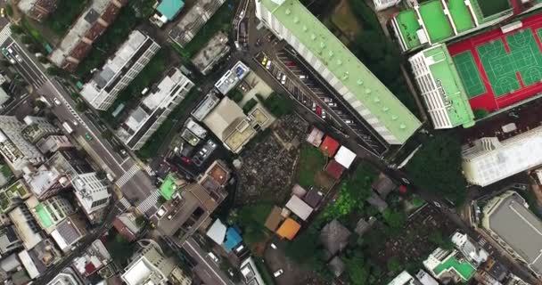 Luchtfoto Drone Beelden Van Tokio Japan — Stockvideo