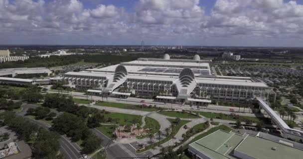 Aerial Orlando Convention Center — Video Stock