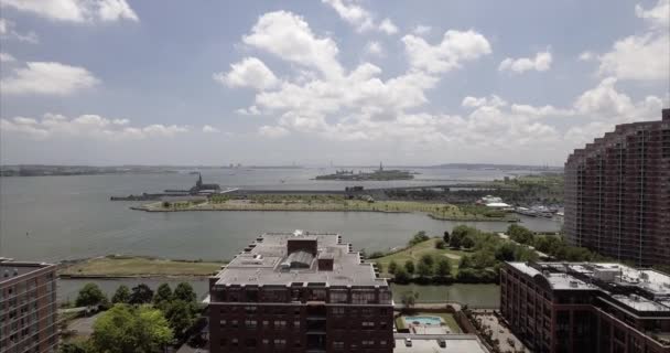 Aeronáutica Jersey City Nova Jersey — Vídeo de Stock