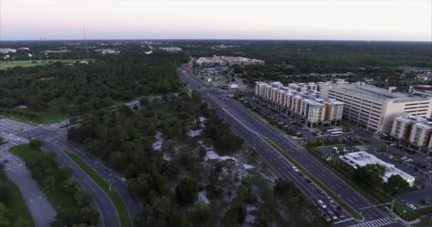 Épületek Levegője Közép Floridai Egyetemen — Stock videók