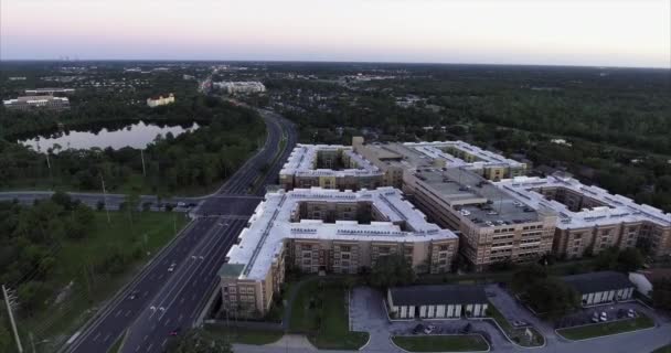 Aeronáutica Edifícios Universidade Flórida Central — Vídeo de Stock