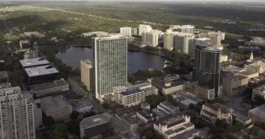 Şehir merkezindeki Orlando, Florida hava