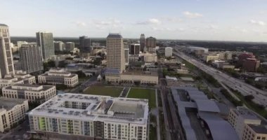 Şehir merkezindeki Orlando, Florida hava
