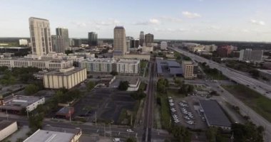 Şehir merkezindeki Orlando, Florida hava