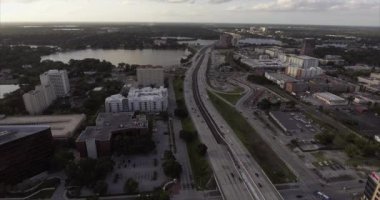 Şehir merkezindeki Orlando, Florida hava