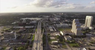 Şehir merkezindeki Orlando, Florida hava