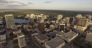 Şehir merkezindeki Orlando, Florida hava