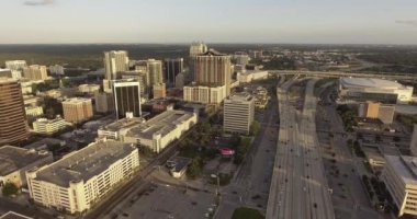 Şehir merkezindeki Orlando, Florida hava
