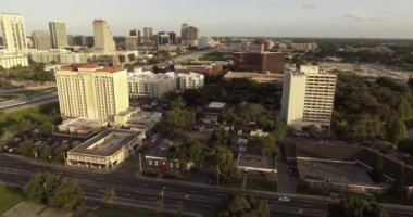 Şehir merkezindeki Orlando, Florida hava