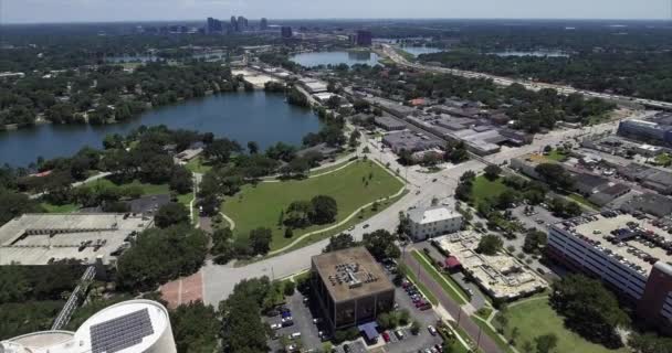 Aérea Del Hospital Florida Día Soleado — Vídeo de stock