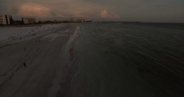 Lido Key Sarasota Florida Sahil Havası — Stok video
