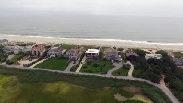 Hamptons State Aerial Cctage — стоковое видео