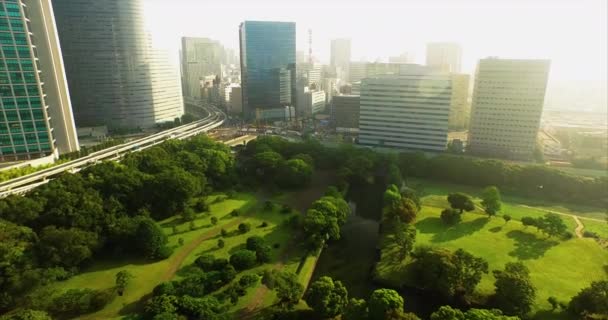 Tokyo Japan Flygbilder — Stockvideo