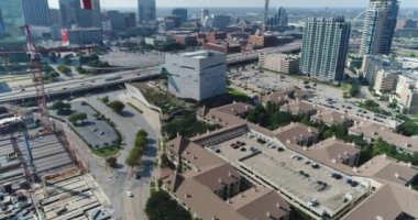 Dallas Şehir Merkezi Hava Görüntüsü