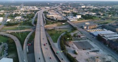 Dallas Şehir Merkezi Hava Görüntüsü