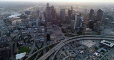 Dallas Şehir Merkezi Hava Görüntüsü
