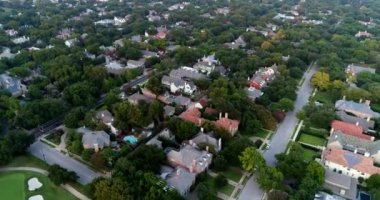 Dallas Şehir Merkezi Hava Görüntüsü