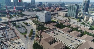 Dallas Şehir Merkezi Hava Görüntüsü