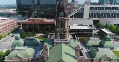 Dallas Şehir Merkezi Hava Görüntüsü