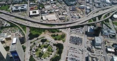 Dallas Şehir Merkezi Hava Görüntüsü