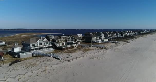Hamptons Aerial Large Homes — 图库视频影像