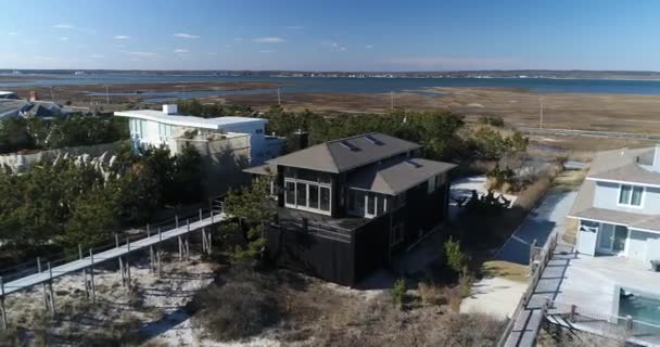Hamptons Aerial Large Homes — Video Stock