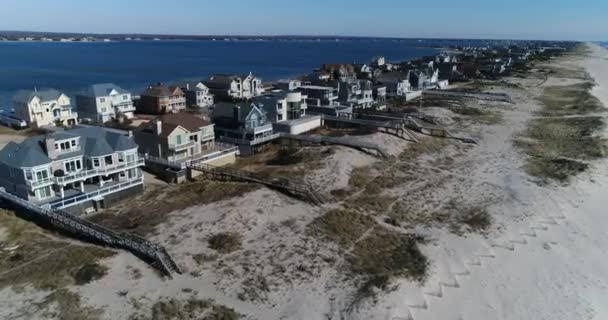 Hamptons Aerial Large Homes — Wideo stockowe