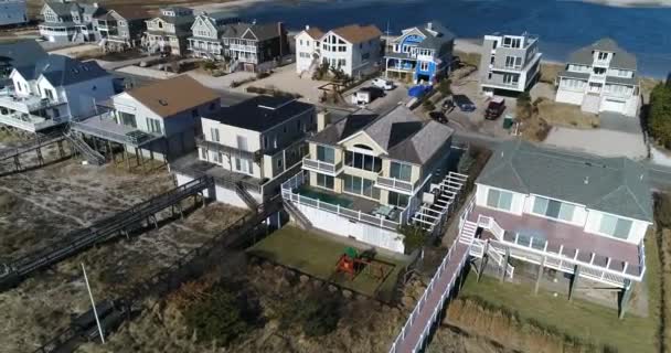 Hamptons Aerial Large Homes — Wideo stockowe