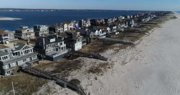 Hamptons Aerial Large Homes — Stock Video