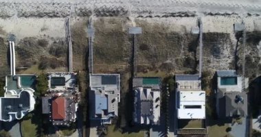 Plajın havadan görünüşü