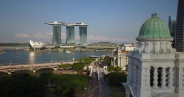 Marina Körfezi Kumları, Singapur 'un Hava Uzaktan Çekimi