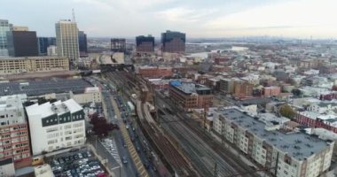 New York şehrinin gökyüzü manzarası