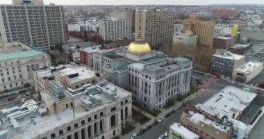 New York Şehri Hava Aracı Hava Görüntüsü