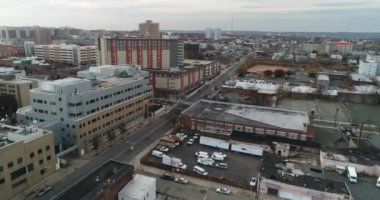 İspanya 'nın Barselona şehrinin hava manzarası