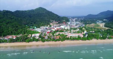 Adanın en güzel manzarasının havadan görünüşü.