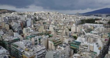 İspanya 'nın Barselona şehrinin hava manzarası